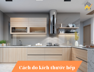 Cách tính kích thước tủ bếp chữ l