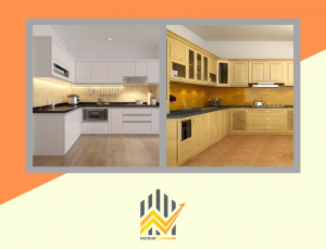 Cấu tạo tủ bếp gỗ công nghiệp an cường