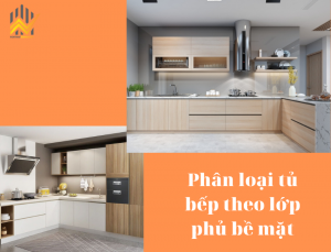 Mẫu tủ bếp gỗ công nghiệp đẹp