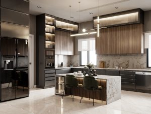 Làm bếp hiện đại