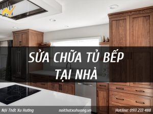 Sửa chữa tủ bếp tại nhà TPHCM