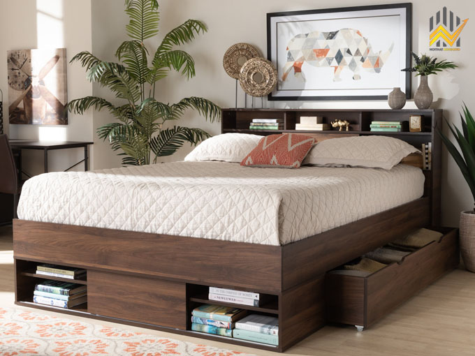 Cách lựa chọn giường ngủ gỗ không chân hữu ích nhất