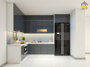 Đóng tủ bếp Acrylic Tân Bình