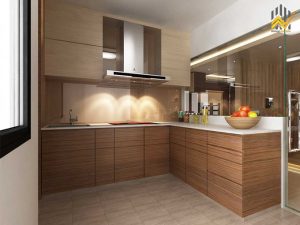 Thi công tủ bếp quận Tân Bình