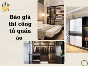 Thi công tủ quần áo