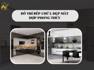 Cách bố trí bếp chữ L