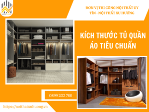 Kích thước tủ quần áo
