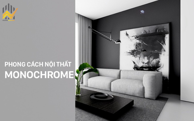 Ưu điểm của phong cách thiết kế nội thất monochrome?