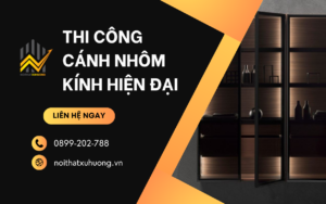 Thi công nhôm kính hiện đại giá rẻ chuyên nghiệp 2025 1