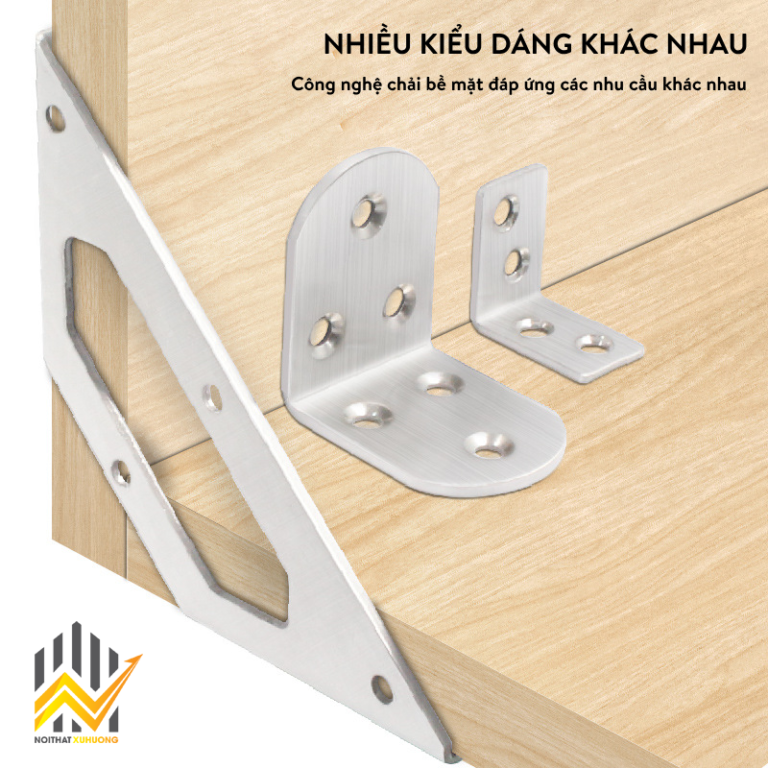 Pát ke, giá đỡ góc vuông 90 cho đồ nội thất - Nội Thất Xu Hướng