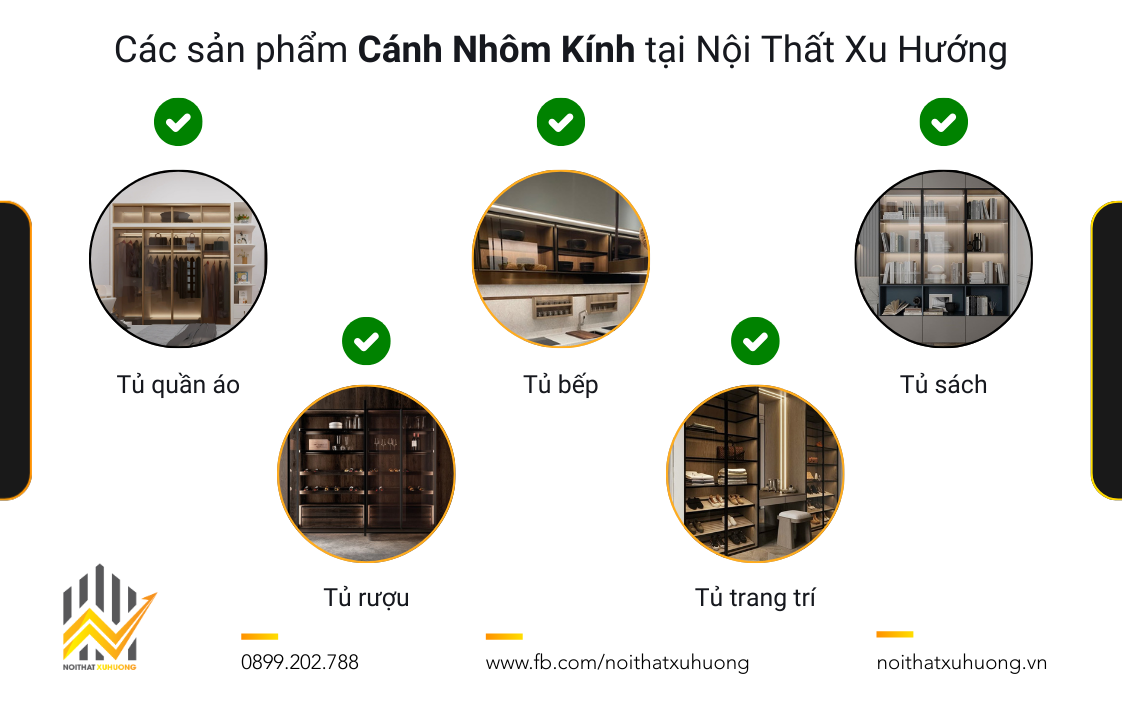 Cửa hàng cánh nhôm kính Phường Tân Bình tại TPHCM 2