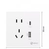 Ổ Cắm Âm Tường 5 Lỗ + Type-C + USB – Sạc Nhanh