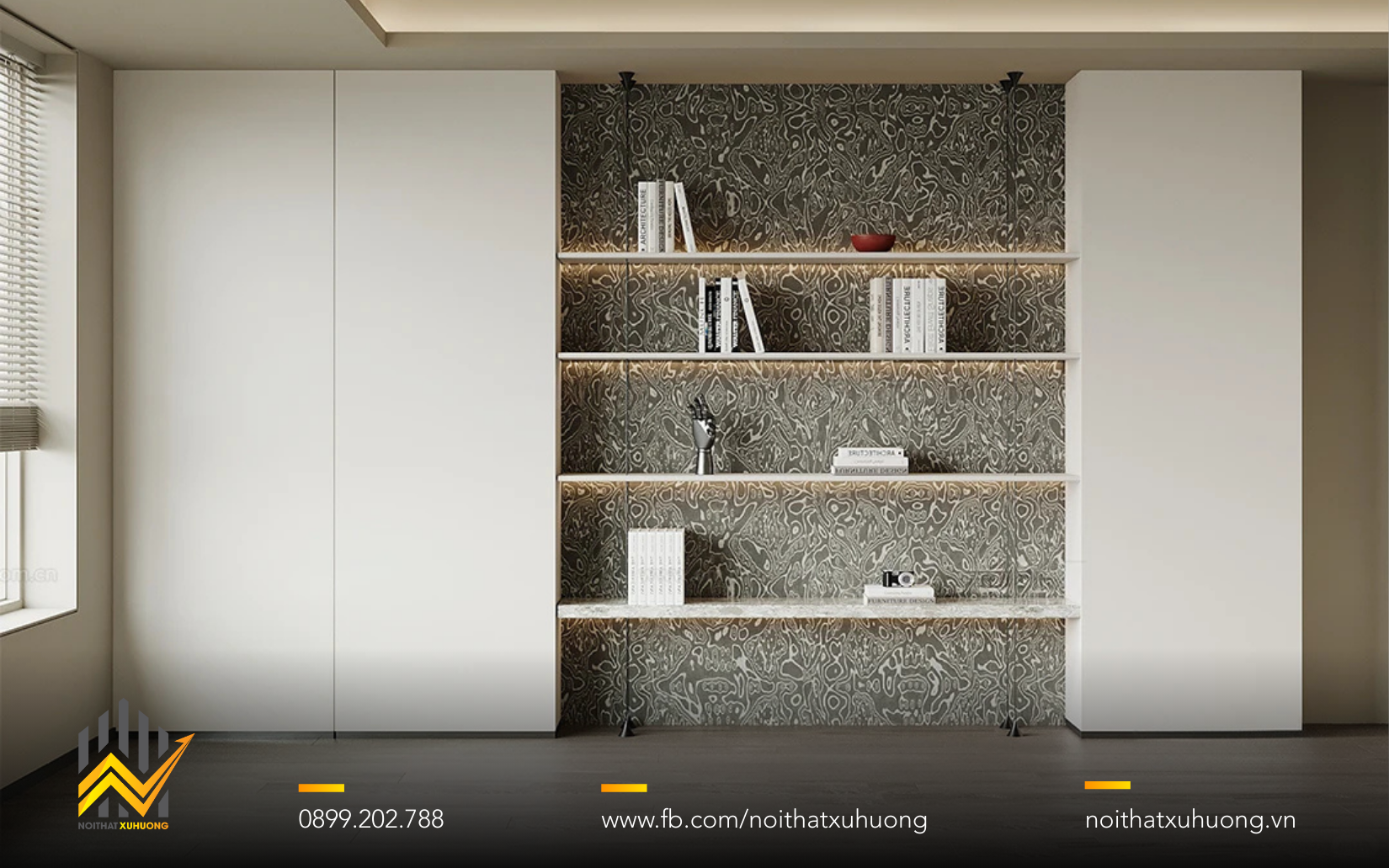 TỦ TRƯNG BÀY GỖ CÁNH NHÔM KÍNH